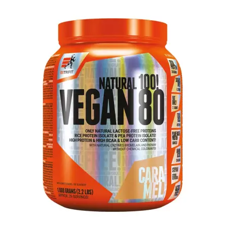 Extrifit Vegan 80 (1000 g, Caramel) - Extrifit