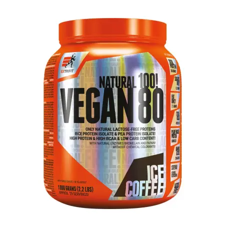 Extrifit Vegan 80 (1000 g, Ice Coffee) - Extrifit
