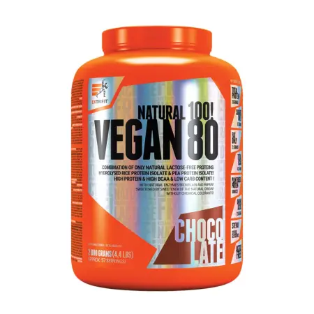 Extrifit Vegan 80 (2000 g, Chocolate) - Extrifit