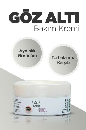 Eye brightening care cream against under eye bags, dark circles & dark circles 50 ml - Doree Beaute