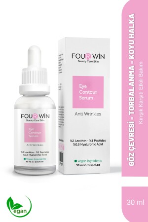 Eye Contour Brightening & Anti-Wrinkle (1% Peptides - 2% Lecithin 0%. 5 Hyaluronic Acid) 30 ml - Four Win