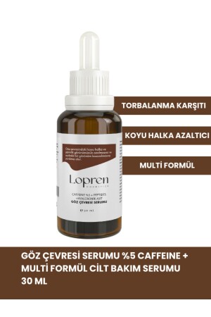 Eye Contour Serum 5% Caffeine Multi Formula Skin Care Serum 30 ml - Lopren