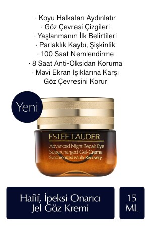 Eye Cream - Advanced Night Repair Supercharged Gel Eye Cream 15ml- Repair- Anti-Dark Circle - Estee Lauder