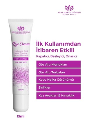 Eye Cream – Concealer Eye Cream 15ml - Arap Makyaj Dünyası