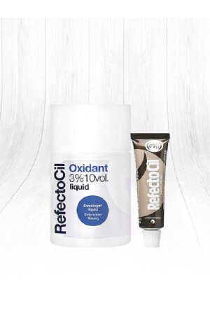 Eyebrow and Eyelash Dye No:3 Brown 15 ml + Oxidant 100 ml - Refectocil