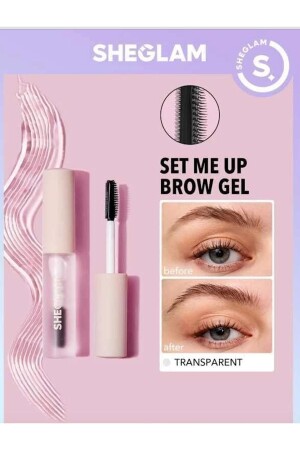 Eyebrow Fixing Mascara-Waterproof- Transparent Gel Eyebrow Mascara - Sheglam
