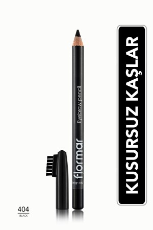 Eyebrow Mascara and Eyebrow Shadow - Eyebrow Pencil 404 Black 8690604109449 47000046 - Flormar