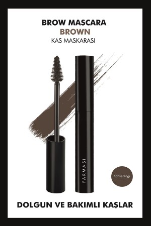 Eyebrow Mascara Medium Brown 5 ml - Farmasi