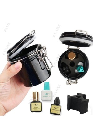 Eyelash Adhesive Eyelash Remover Liquid Product Storage Box Silk Lash - Pavone