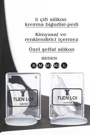 Eyelash Lifting 1. Quality Silicone Pad (S-M-M1-M2-L) - Tuen Loi