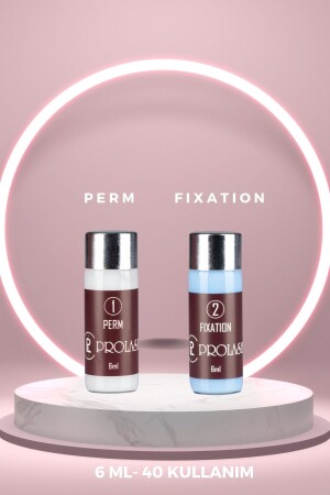 Eyelash Lifting Set Curler No. 1 and Stabilizer Solutions No. 2 - Prolash Lifting