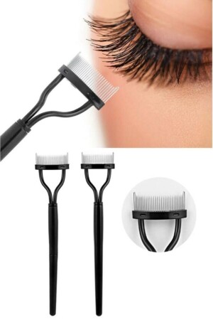 Eyelash Separator Apparatus Black Packaging - Mujgan