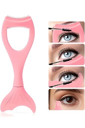 Eyeliner and Mascara Applying Apparatus Eyelash Curler - Acarlarticaret