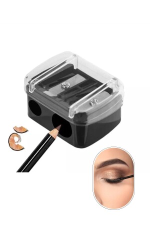 Eyeliner – Augenbrauenstift – Lippenstift – Eyeliner Bleistiftspitzer Rasierstift - Kozmokalite