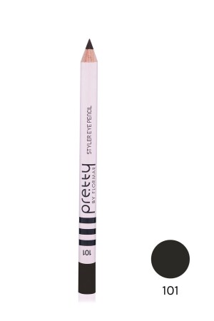 Eyeliner - Pretty By Flormar Styler Eyeliner 101 Black 8690604469635 - Flormar