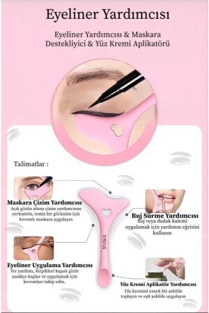 Eyeliner - Lippenstift- und Mascara-Gerät / Vielseitiges blaues Farbgerät - Shaka