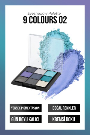 Eyeshadow Palette 9 Colours No 02 - New Well