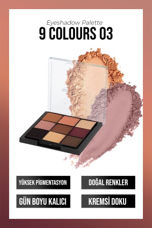 Eyeshadow Palette 9 Colours No 03 - New Well