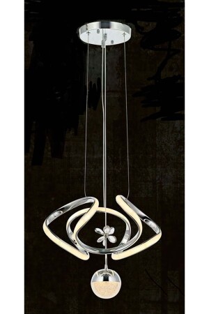 Ezgi Modern Pendant Lamp Butterfly LED Chandelier Chrome LED Chandelier OZ236O22 - Özçelikler