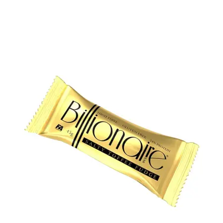 FA - Fitness Authority Billionaire Bar (45 g, Salty Toffee Fudge) - FA - Fitness Authority