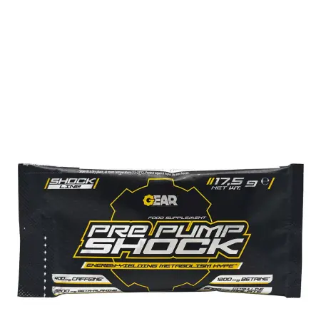 FA - Fitness Authority Gear Pre Pump Shock Sample (1 Sachet, Fruit Massage) - FA - Fitness Authority