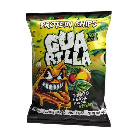 FA - Fitness Authority Guarilla Protein Chips (60 g, Tomato & Basil) - FA - Fitness Authority