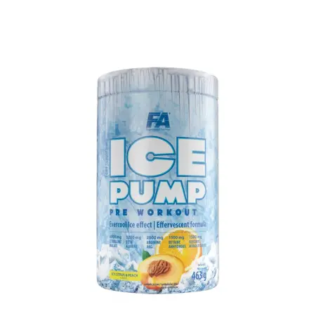 FA - Fitness Authority Ice Pump Pre Workout (463 g, Icy Citrus & Peach) - FA - Fitness Authority
