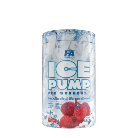 FA - Fitness Authority Ice Pump Pre Workout (463 g, Icy Lychee) - FA - Fitness Authority