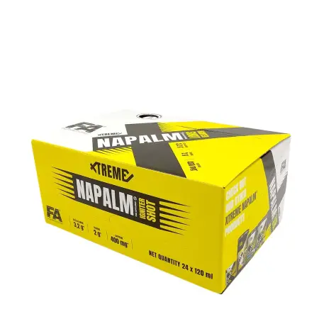 FA - Fitness Authority Napalm Shot (24 x 120 ml, Mango) - FA - Fitness Authority