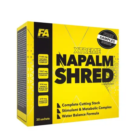 FA - Fitness Authority NAPALM Shred (30 Sachet) - FA - Fitness Authority