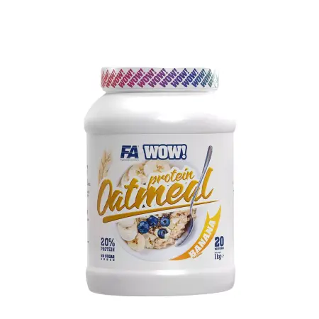 FA - Fitness Authority WOW! Protein Oatmeal (1 kg, Banana) - FA - Fitness Authority
