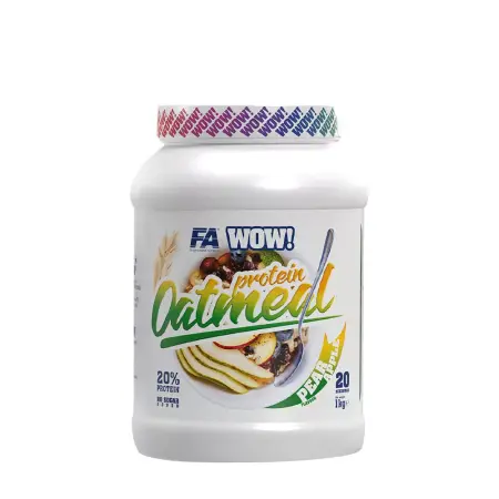 FA - Fitness Authority WOW! Protein Oatmeal (1 kg, Pear - Apple) - FA - Fitness Authority