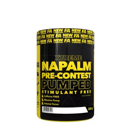 FA - Fitness Authority Xtreme Napalm Pre-Contest Pumped Stimulant Free (350 g, Dragon Fruit) - FA - Fitness Authority