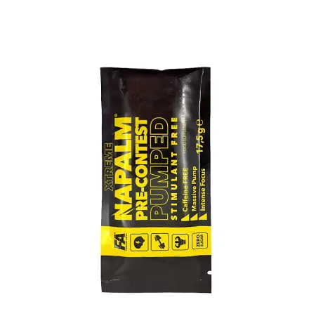 FA - Fitness Authority Xtreme Napalm Pre-Contest Pumped Stimulant Free Sample (1 pc, Lychee) - FA - Fitness Authority
