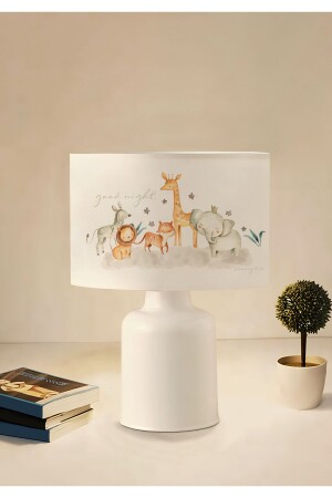 Fabric Printed Cute Animals Children's Room Lampshade Ayd-3052 - Homing