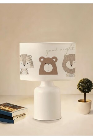 Fabric Printed Rabbit And Friends Children's Room Lampshade Ayd-3054 AYD-3046 - HOMİNG