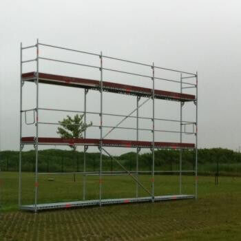 Facade scaffolding 9.22x4 m LAYHER - Layher