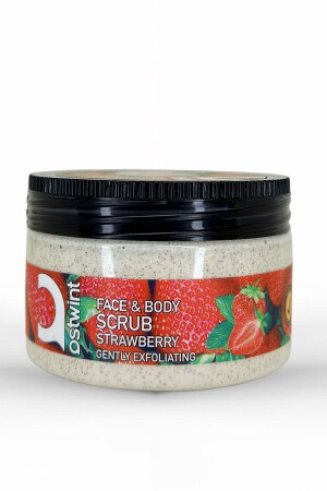 Face And Body Scrub Strawberry 300 ml - Ostwint