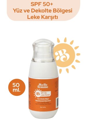 Face And Decollete Area Sun Cream Spf50 + High Protection TYC00812810233 - Belle Femme