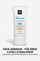 Face Armour 50 SPF 4 Effektive tägliche schützende Sonnencreme – 50 ml. 80715 - HC Care