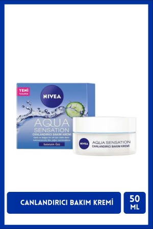 Face Care Cream Aqua Sensation Revitalizing Effect for Normal and Combination Skin 50 ml 4005900092144 - NIVEA