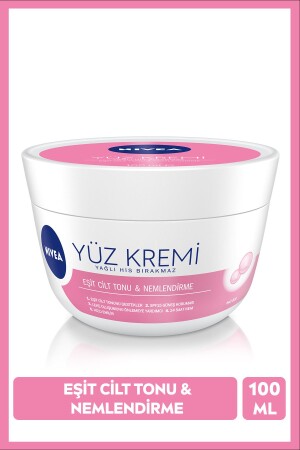 Face Cream 100 Ml- Even Skin Tone-24 Hour Moisturizing Face Cream - Nivea