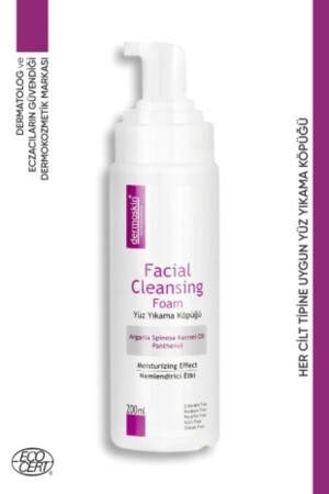Face Washing Foam 200ml 8697796000318 - Dermoskin