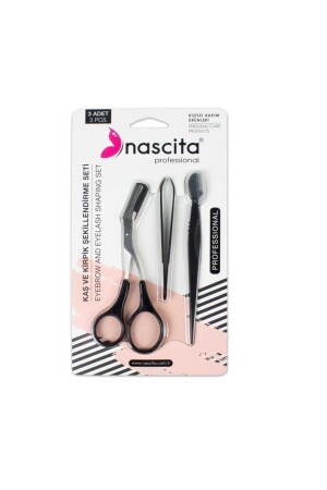Facial Care Set Scissors, Tweezers and Razor - Nascita