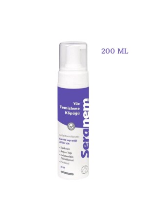Facial Cleansing Foam for Mixed and Oily Skin 200ml TK112 - Seranem