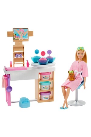 Facial Treatment Play Set Gjr84 Gjr48 - Barbie