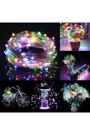 Fairy Led Light Battery Operated 3 Meters RGB Waterproof Flexible And Strong Light Performance - Wire Strip Led - Lumenn
