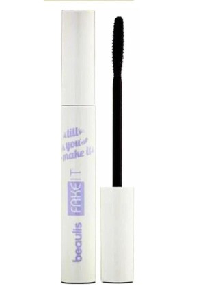 Fake It Mascara Voluminous and Long Eyelashes - 100 Black - Beaulis