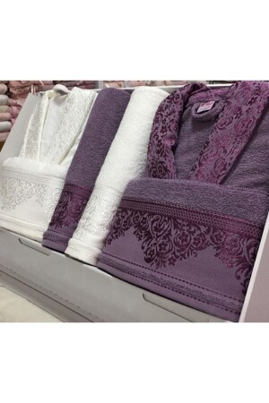 Family Bathrobe Set 6 Pieces Boxed 44AYHAN44 - Fiesta