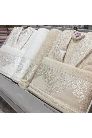 Family Bathrobe Set 6 Pieces Boxed 44AYHAN44 - Fiesta